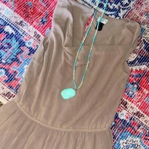 Cowl neck Muted Brown H&M dress size 4